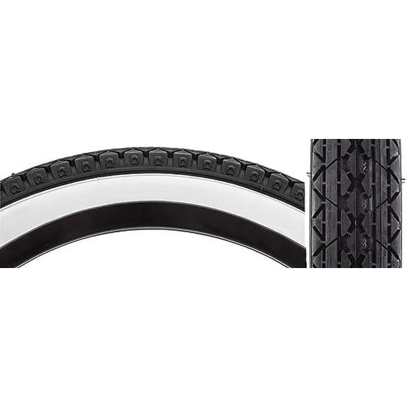 Folding Bicycle Bike Tire 26x2.35 Inch Beach Cruiser Bike Tire Black White Wall Or Brown Cream Wall Folding Tire For Hybrid City Commuter Trail