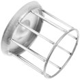 thumbnail image 3 of Plat d'Eau pour Reptiles en Acier Inoxydable Anti-Retournement et Anti-Déversement Rond Argent 1Pcs, 3 of 5