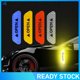 thumbnail image 1 of 1pc Coche Reflectante Reflector Adhesivo BodyHigh Exterior Auto Accesorios Cinta Reflex Advertencia huangjie unisex, 1 of 1