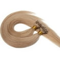 thumbnail image 4 of 50 Brins Micro Perles Lisses Soyeuses Anneaux Nano Extension de Cheveux Humains, 4 of 6