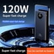 thumbnail image 2 of Banco de energía de 50000mah, capacidad ultragrande, 120W, carga súper rápida para batería externa móvil para Iphone, Xiaomi, Samsung, 2 of 5