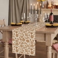 thumbnail image 2 of Table Runners 72 Inches Long Dress Scarves, Brown Floral Farmhouse Kitchen Table Runner, Coffee Tablerunners, Vintage Rustic Flowers Botanical Spring 14x72 Inch, 2 of 9