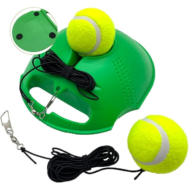 Tennis Trainer Self Training Rebound Baseboard Tennis Training Gear With 1 String Balls Walmart.ca