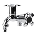 thumbnail image 1 of Grifo de agua lavadora para ABS, grifo de lavadora, lavabo, grifo de agua con doble cao y manija, manija de flor G1/2,Grifo de agua Grifo de agua Grifo Lavadora Grifo Fregadero Grifo de agua Grifo de Higoodz Cocina, Decoración y Otros, 1 of 8