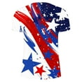 thumbnail image 6 of CFLVAEK Fourth of July Tshirts Shirts for Men Big and Tall American Flag Graphic Tees Men Casual Crew Neck Short Sleeve T Shirts Independence Day Patriotic Tops XXXXXL, 6 of 6