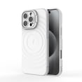 thumbnail image 2 of TECH CIRCLE for iPhone 16 Plus Case 6.7-Inch 2024, Slim Fit Lightweight Thin Basic Case with Hidden Kickstand on Camera, Plastic/Silicone Materials, Protective Cute Circle Back Cover Case, White, 2 of 6