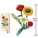 thumbnail image 2 of Mini Bricks Flower Bouquet Building Block Sets, Artificial Flowers, Diy Unique Decoration Home, 568 Pieces Botanical Collection For Girls Gifts, 2 of 4