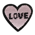 thumbnail image 2 of 6 uds tela amor lentejuelas coser ropa bolsa hogar boda DIY decoraciones perfecl apliques de corazón de amor, 2 of 7