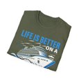 thumbnail image 4 of Life Is Better On Boat Owner Boating Captain Sailor Boater TShirt, 4 of 4
