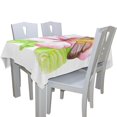 thumbnail image 2 of EREHome Hummingbird Moth Watercolor Tablecloth 60x120 inches, 2 of 4