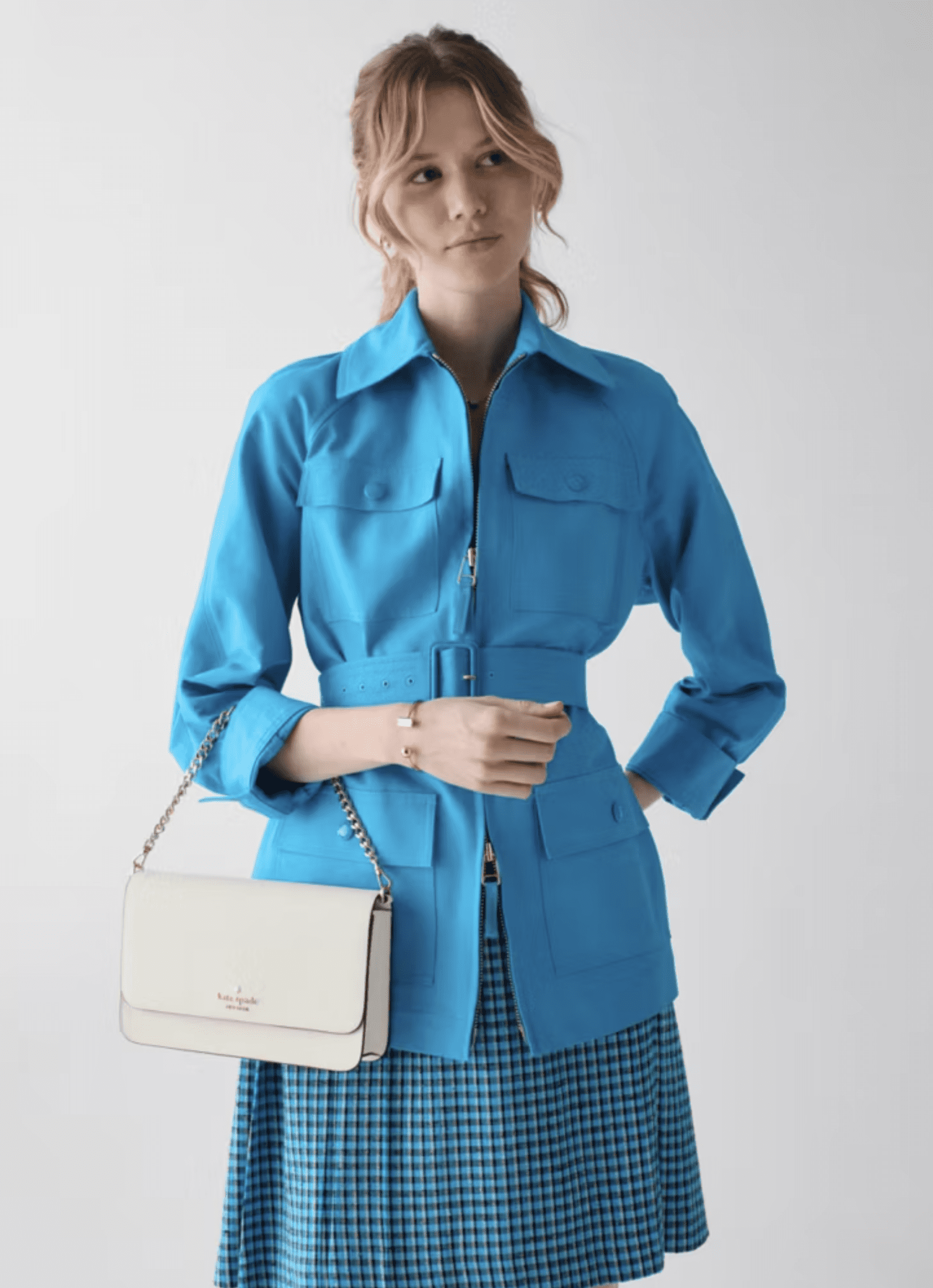Kate Spade New York Madison Willow Crossbody Bag, Style KN603 – Saffiano PVC, Adjustable Strap, Compact Everyday Purse