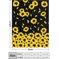 thumbnail image 2 of Yibo Sunflower Blanket Beautiful Flower Blankets Soft Flannel Lightweight Plush Decor Stuff Bedding for Kids Women Adults Gifts, 2 of 8
