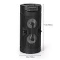 thumbnail image 2 of Haut-parleurs Bluetooth Portables Sans Fil Subwoofer Basses Puissantes avec Microphone, 2 of 7