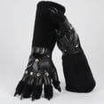 thumbnail image 5 of Yvsxxv 1 Pair Black Plush Wolf Claw Gloves Gloves & Mittens Festival Stage Performance Props for Halloween Special Events Daily Outfits, 5 of 7