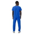 thumbnail image 2 of Adar Addition Go-Basic Scrub Set For Men - Classic V-Neck Scrub Top & Cargo Scrub Pants - A9300 - Royal Blue - XS, 2 of 7