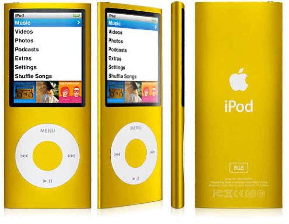 Apple iPod Nano 5th Generation 8GB Blue Pack with New Music Player