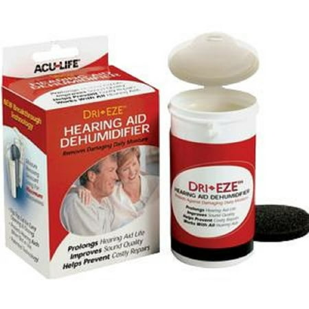 Health Enterprises Acu Life Dri-Eze Hearing Aid Dehumidifier, 1