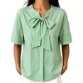 thumbnail image 2 of Bixock Women's Maternity Tops Short Sleeve Casual Pregnant Tops Crew Neck Maternity Shirts Soft Breathable Comfortable Maternity Clothings, 2 of 6