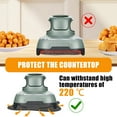 thumbnail image 6 of Silicone Heatproof Mat for Air Frying Machine Countertop Anti Slip Kitchen Appliance Pad, 6 of 9