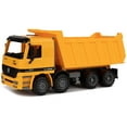thumbnail image 6 of Toy To Enjoy Excavator & Dump Truck Toy for Kids (Set of 2) – Moveable Claw & Lifting Back – Garbage Truck & Bulldozer Digger – Construction Vehicle for Kids & Children, 6 of 7