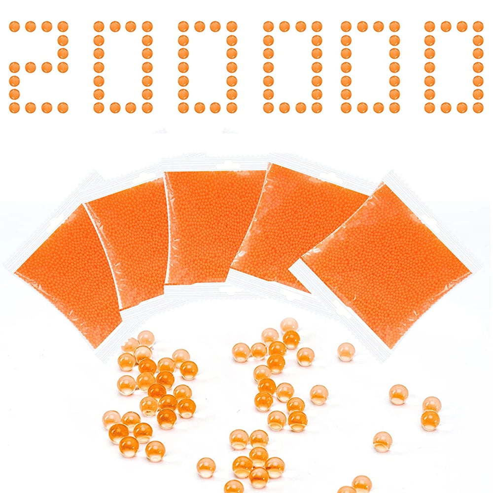 Gel Blaster Refill Ammo (20 Pack8,000pcs Per Pack), Water Beads Gel