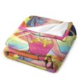 thumbnail image 4 of Manta de franela cálida y acogedora de Wonder Woman para sala de estar, dormitorio, cama, sofá, camping, viajes, mantas de vellón para todas las estaciones, regalos para niños, niñas, niños y, 4 of 8