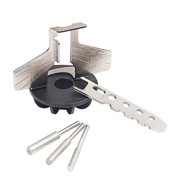 Chainsaw Sharpening Rotary Tool Chain Saw Sharpener Drill Toughness Electric Guide Adapter Portable Strong Heads
