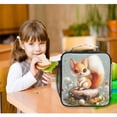thumbnail image 6 of Square Lunch Bag 10.5*3.5*9.5 Inches Cooler Bag Lunch Bag Insulation Portable Durable Fashion Super Cute Fox, 6 of 6