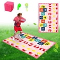 thumbnail image 2 of BINGLI Slide Hopscotch Games for Adults Hands and Feet Sports Slide Hopscotch Water Slide Hopscotch Mat Slide Hopscotch Air Slide Hopscotch Outdoors, 2 of 5