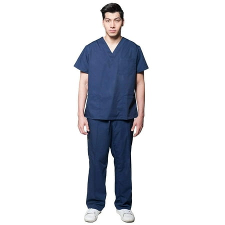 

Men s Slim Fit 8 Pocket Uniform Scrubs - Style 103