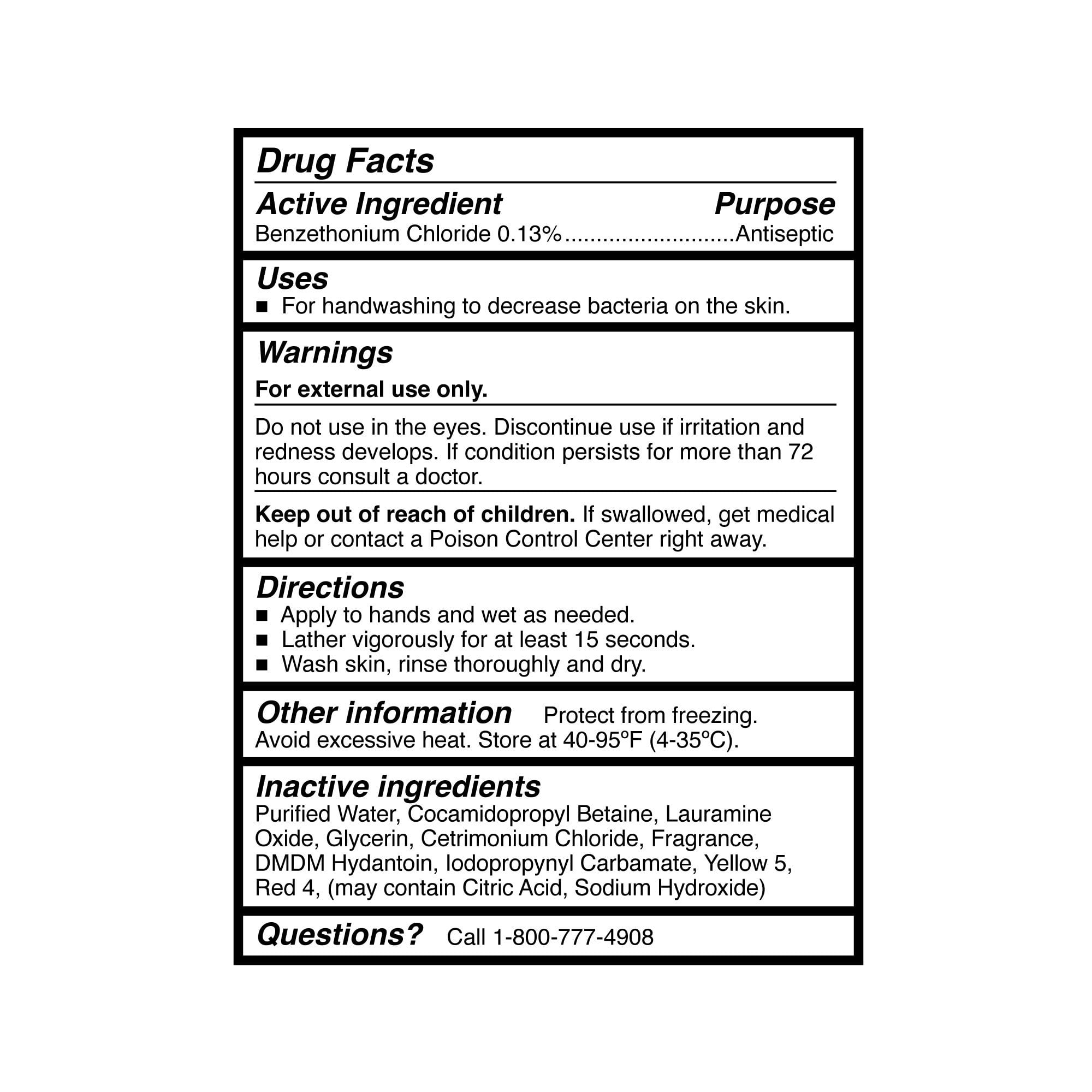 McKesson Antibacterial Soap, Foaming Hand Soap - Clean Scent, 1000 mL, 4 Ct