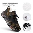 thumbnail image 4 of Educational Math Formula Fashion Women's Nurse Shoes Casual Flat Sneaker Print Ladies Lace Up Light Walking Shoe Breathable Footwear, 4 of 8
