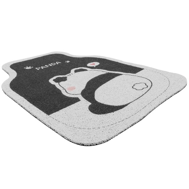 unbranded Alfombrilla Para De Auto Con De Panda Goma Antideslizante Para Protección Y
