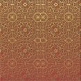 thumbnail image 1 of Ahgly Company Machine Washable Indoor Square Transitional Yellow Area Rugs, 5' Square, 1 of 7