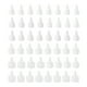 thumbnail image 1 of 48 Piezas Tapas de Tornillo, 4 Tamaños Botellas de Plástico para Exprimir para Botellas de Dispensa de Pegamento Tapas de Dispensa Botellas de Pintura (Blanco), 1 of 7