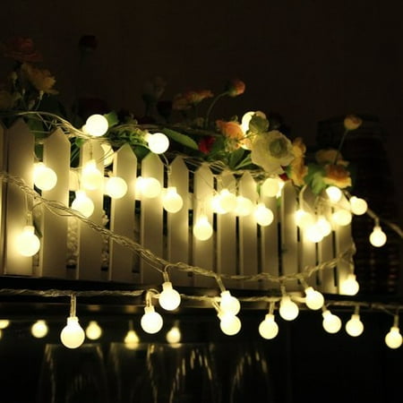 100 Led 32 8ft Globe String Lights Led Ball Fairy Lights For Wedding