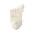 thumbnail image 2 of sunsanly 1 Pair Women Socks Hollow Mesh Mid-tube No Odor Solid Color High Elasticity Anti-slip Breathable Soft Sweat-absorption Anti-shrink Sports Cotton Socks, 2 of 8