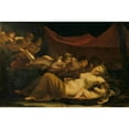 thumbnail image 3 of Marie-Françoise-Constance Mayer 18x13 Black Modern Framed Museum Art Print Titled - The Sleep of Venus (Le Sommeil De Venus) (1806), 3 of 5