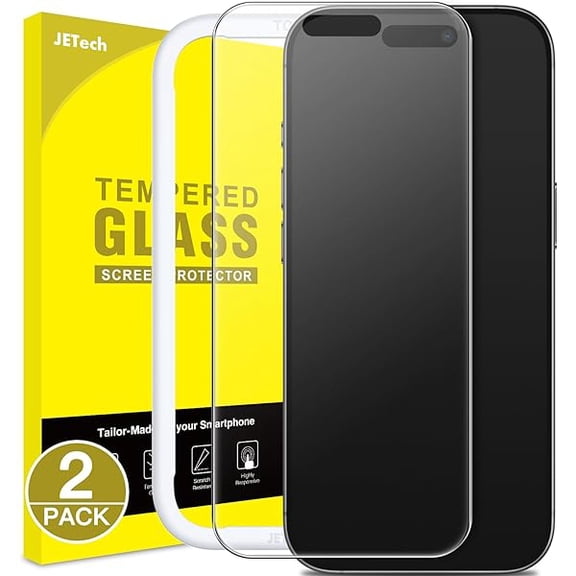 Matte Screen Protector for iPhone 17 Pro Max 6.9-Inch, Anti-Glare 9H Tempered Glass Film, Anti-Fingerprint, Smooth Touch, Easy Installation, Case-Friendly, 2-Pack