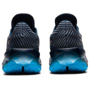 ASICS Men's NOVABLAST Pixel Noise Running Shoe, 7.5 US (Standard ), French Blue / Black