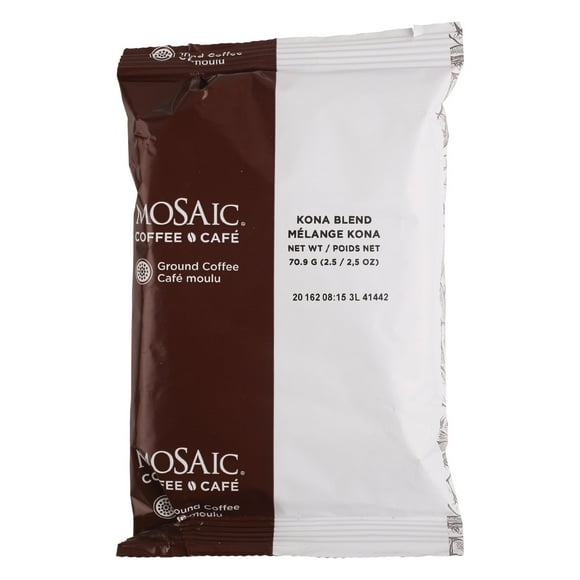 Mosaic Café Mélange Kona Moyen 2,5 Oz / 2,5 Oz/unité, 48 Unités/caisse