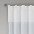 thumbnail image 4 of Madison Park - Carter Polyoni Pintuck Window Curtain - Green - 50(W)" X 84(L)" Panel - Single Unit - Pieced Pattern - Rod Pocket & Back Tabs Top, 4 of 4
