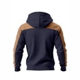 thumbnail image 3 of Ceisia Men's Regular-Fit Hooded Full-Zip Color-Blocked Quilted Hoodie Multi-Style Gift, 3 of 7
