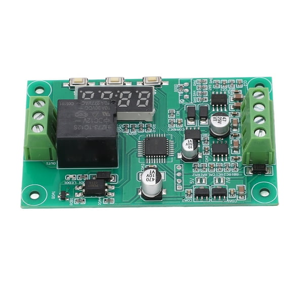 Tablero de probador real, Pantalla Digital AC220V 0-30A Rango DC12V CA Módulo de detección de corriente ApaGue La Memoria para El Motor
