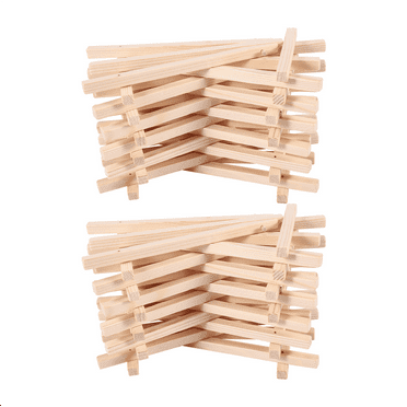 24 Pack Mini Wood Display Easel Easels Set For Paintings Craft Small Acrylics Oil Projects