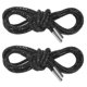 thumbnail image 1 of Uxcell 1-Par de Cordones de Strass 63" Cuerdas de Cristal para Zapatillas Negras, 1 of 1