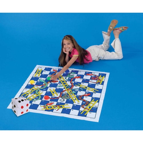 Pressman Toys - Giant Snakes and Ladders Game - Walmart.com
