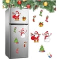 thumbnail image 1 of Christmas Refrigerator Magnets, Magnetic Christmas Tree Magnets for Refrigerator Stickers Decoration Christmas Magnets for Refrigerator Santa Reindeer Holiday Magnets for Fridge (A), 1 of 6