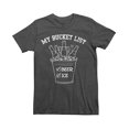 thumbnail image 2 of Fifth Sun Mens Bucket List Graphic T-Shirt, Grey, Medium, 2 of 2