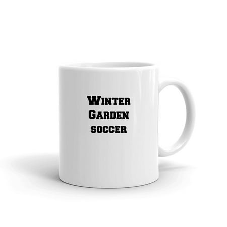 

Winter Garden Soccer Ceramic Dishwasher And Microwave Safe Mug By Undefined Gifts
